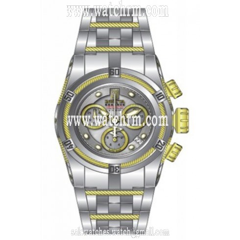 Invicta Jason Taylor Chronograph Silver Dial Stainless Steel Watch 14609