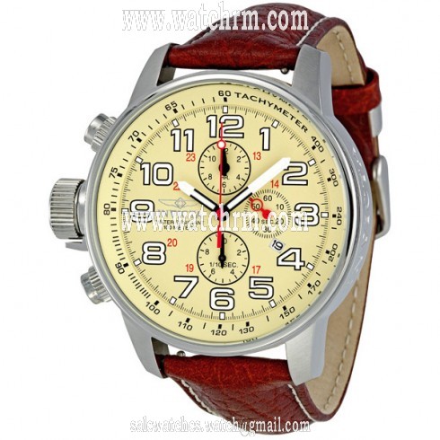 Invicta Lefty Chronograph Brown Leather Men's Watch 2772