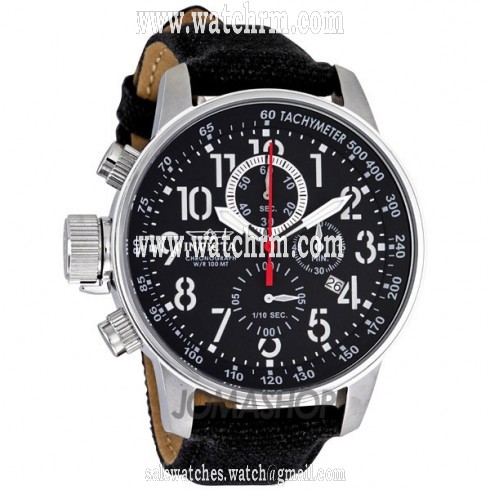 Invicta Lefty Force Chronograph Black Dial Stainless Steel Men's Watch 1512