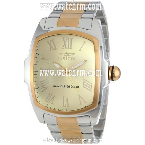 Invicta Lupah Champagne Dial Two-tone Men's Watch 15190