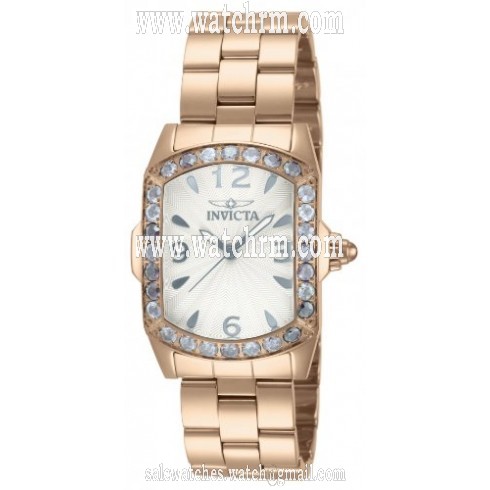 Invicta Lupah Crystal Rose Gold-tone Ladies Watch 14129