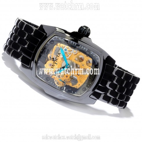 Invicta Lupah Mechanical Skeleton Ceramic Men's Watch 1113