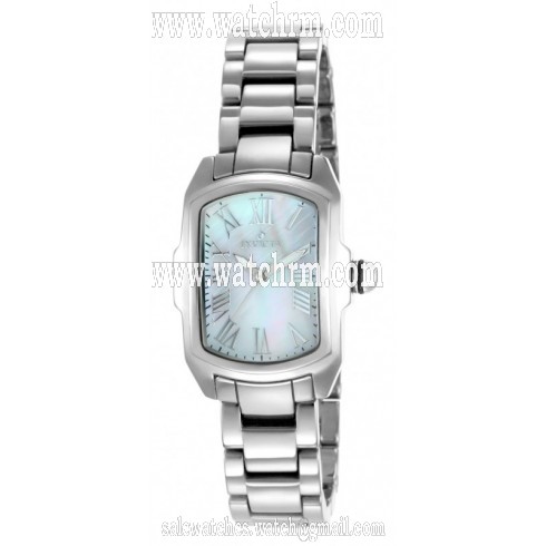 Invicta Lupah Mother of Pearl Dial Titanium and Ceramic Ladies Watch 14852