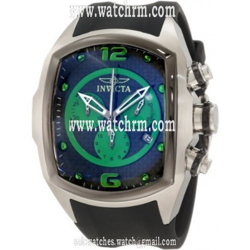Invicta Lupah Revolution Chronograph Black Carbon Fiber Dial Men's Watch 10062