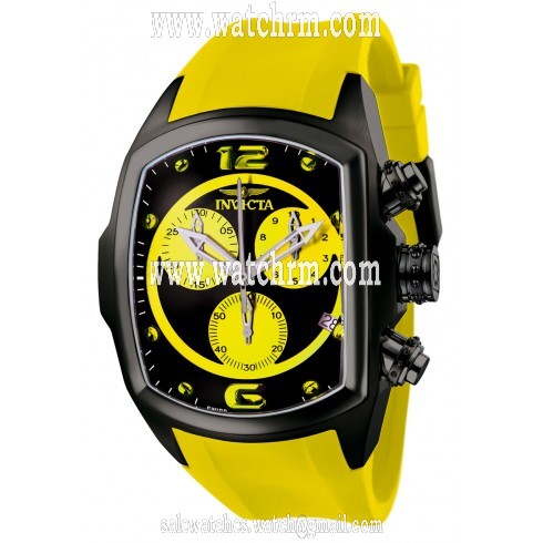 Invicta Lupah Revolution Chronograph Yellow Men's Watch 6726