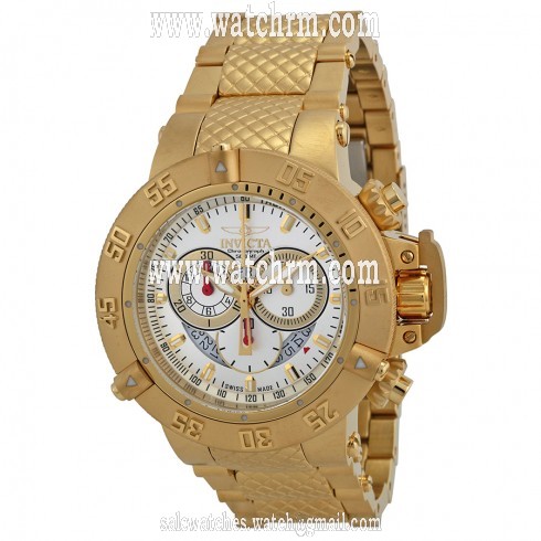 Invicta Men's Subaqua Noma III Collection Gold-Tone Chronograph Watch 5406