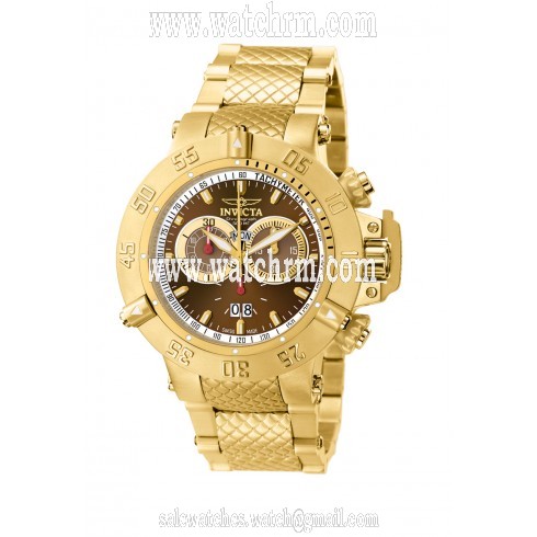 Invicta Men's Subaqua Noma III Collection Gold-Tone Chronograph Watch 5405