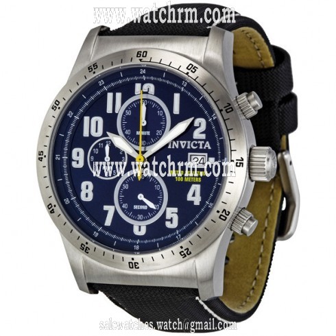 Invicta Military Chronograph Blue Dial Men's Watch 1316