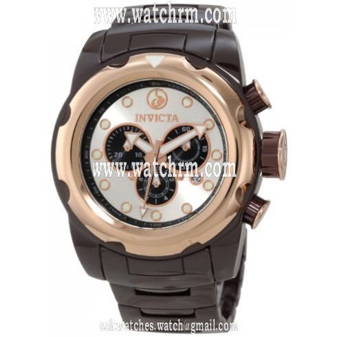 Invicta Mobula Silver Dial Ceramic Men's Watch 0319