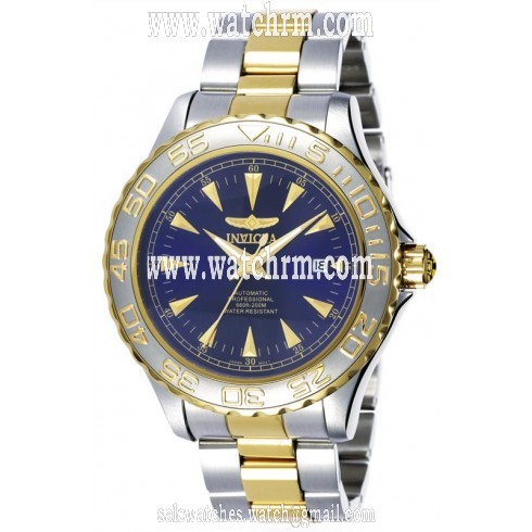 Invicta Ocean Ghost Blue Dial Two-tone Stainless Steel Men's Watch 2309