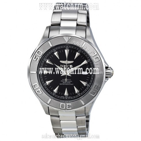 Invicta Ocean Ghost II Black Dial Two-Toned Stainless Steel Men's Watch 7034