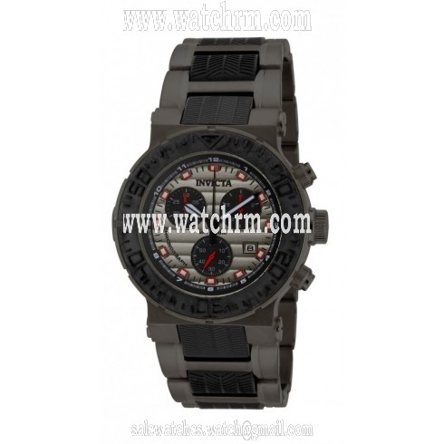 Invicta Ocean Reef Chronograph Grey Dial Two-tone Men's Watch 16865