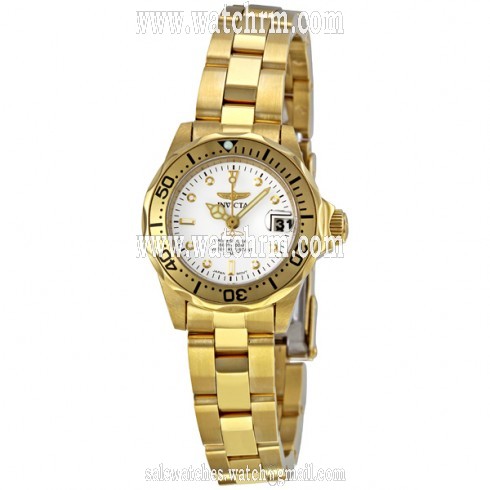 Invicta Pro Diver 23kt Gold-plated Ladies Watch 8945