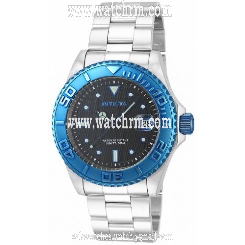 Invicta Pro Diver Automatic Black Dial Stainless Steel Men's Watch 14759