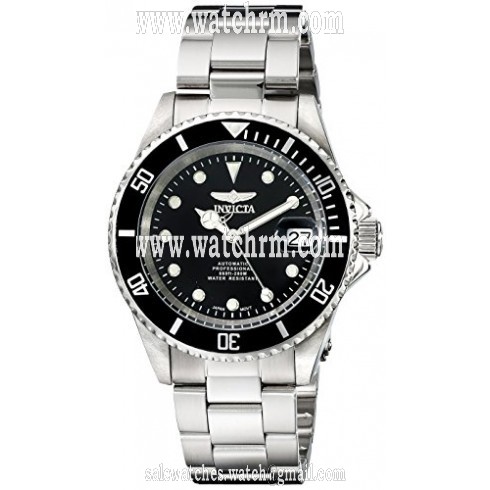 Invicta Pro Diver Automatic Black Dial Stainless Steel Men's Watch 17044