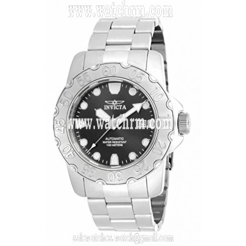 Invicta Pro Diver Automatic Black Dial Stainless Steel Men's Watch 17086