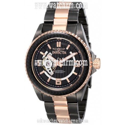 Invicta Pro Diver Automatic Black Dial Two-tone Men's Watch 15599