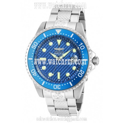 Invicta Pro Diver  Automatic Blue Carbon Fiber Dial Stainless Steel Men's Watch 20113