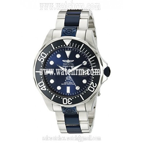 Invicta Pro Diver Automatic Blue Dial Two-tone Men's Watch 19273