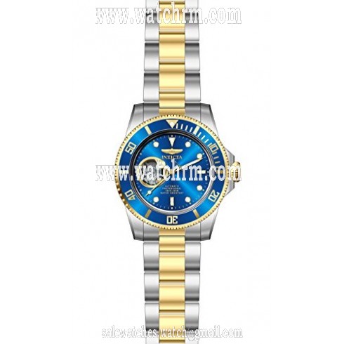 Invicta Pro Diver Automatic Blue Dial Two-tone Watch 21719