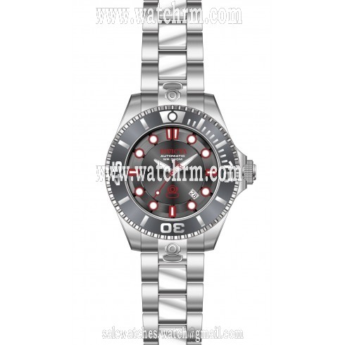 Invicta Pro Diver Automatic Charcoal Dial Stainless Steel Men's Watch 19802