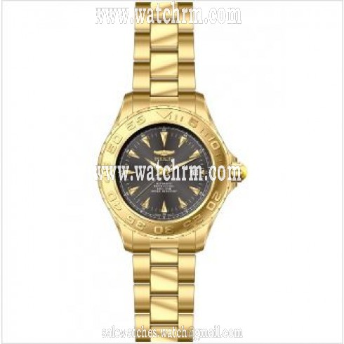 Invicta Pro Diver Automatic Grey Dial Gold-Tone Stainless Steel Men's Watch 80260