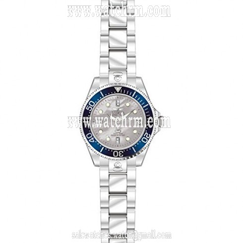 Invicta Pro Diver Automatic Platinum Dial Stainless Steel Ladies Watch 22030