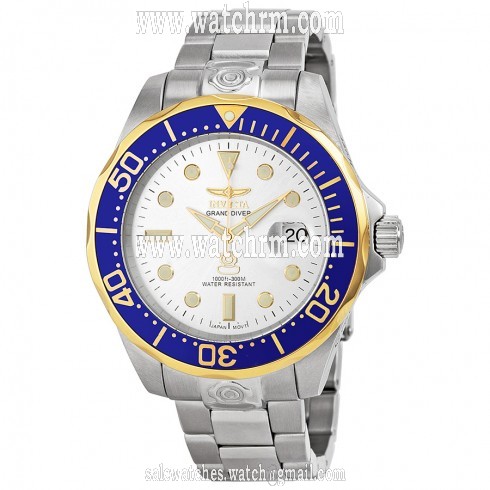 Invicta Pro Diver Automatic Silver Dial Stainless Steel Men's Watch 13788