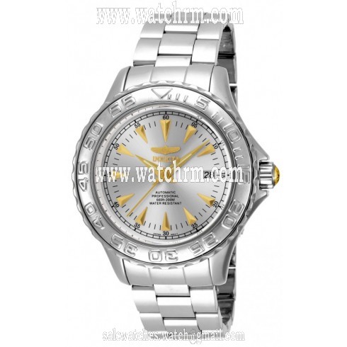 Invicta Pro Diver Automatic Silver Dial Stainless Steel Men's Watch 17584