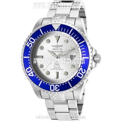 Invicta Pro Diver Automatic Silver Dial Stainless Steel Watch 15843