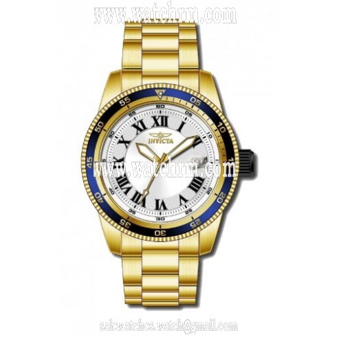 Invicta Pro Diver Automatic White Dial Gold Ion-plated Men's Watch 13993