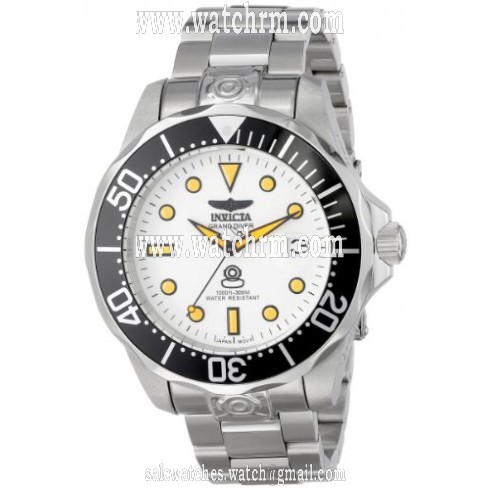 Invicta Pro Diver Automatic White Dial Stainless Steel Men's Watch 10640