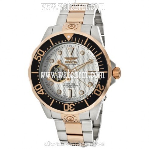 Invicta Pro Diver Automatic White Dial Two-tone Stainless Steel Men's Watch 13707
