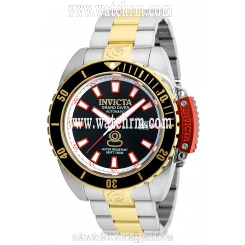 Invicta Pro Diver Black Dial Automatic Two-Tone Men's Watch 21380