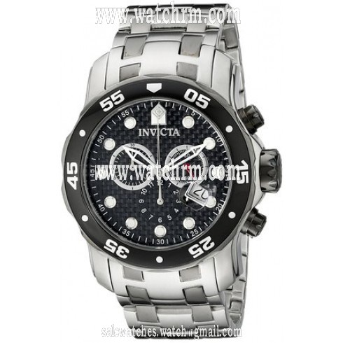 Invicta Pro Diver Black Dial Chronograph Men's Watch 14339