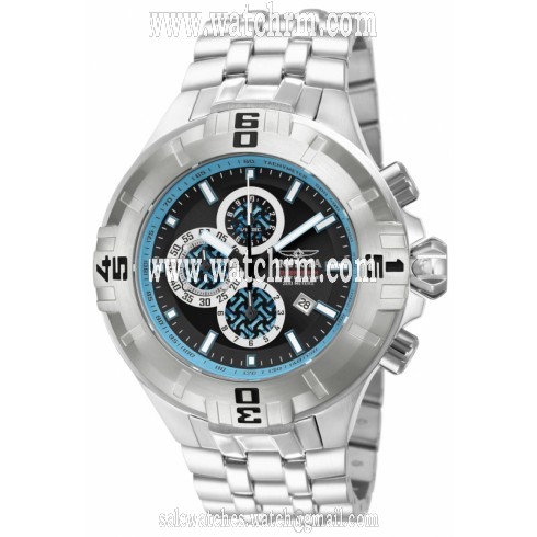 Invicta Pro Diver Black Dial Chronograph Stainless Steel Men's Watch 12349