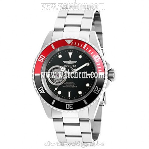 Invicta Pro Diver Automatic Black Dial Men's Stainless Steel Watch 20435