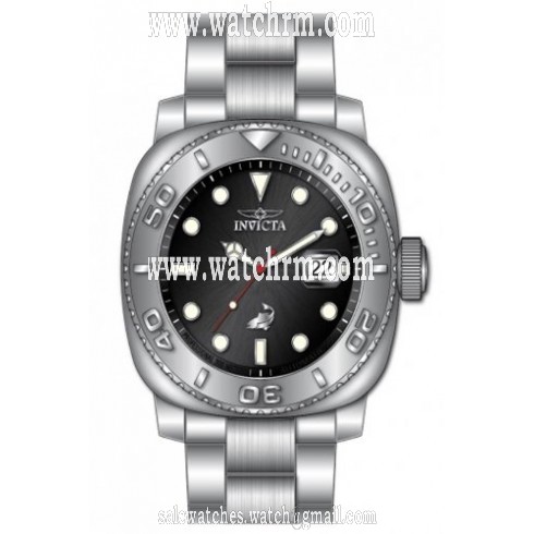 Invicta Pro Diver Black Dial Stainless Steel Men's Watch 14481