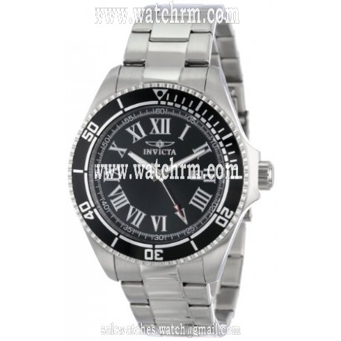 Invicta Pro Diver Black Dial Stainless Steel Men's Watch 14998