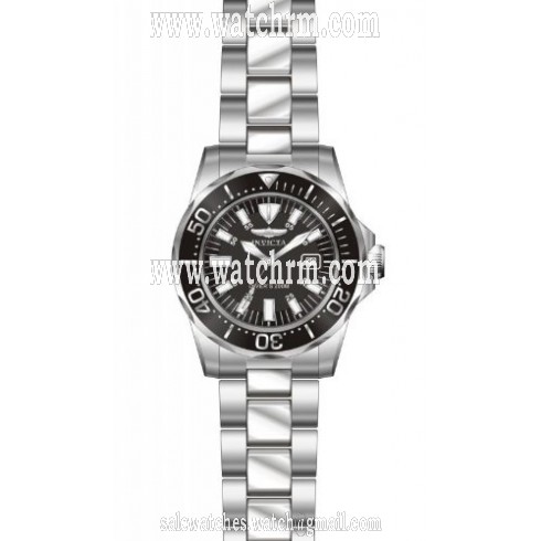 Invicta Pro Diver Black Dial Stainless Steel Men's Watch 15026