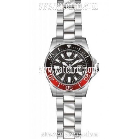 Invicta Pro Diver Black Dial Stainless Steel Men's Watch 15028