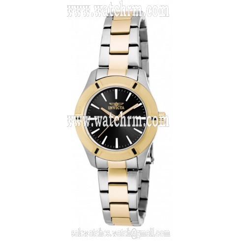 Invicta Pro Diver Black Dial Two-tone Ladies Watch 17909