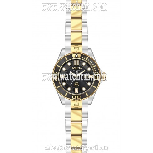 Invicta Pro Diver Black Dial Two-tone Ladies Watch 19815