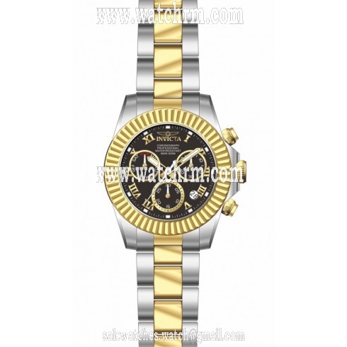 Invicta Pro Diver Black Dial Two-tone Men's Watch 16711