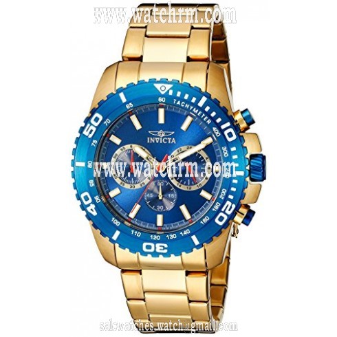 Invicta Pro Diver Blue Dial Men's Chronograph Watch 19845