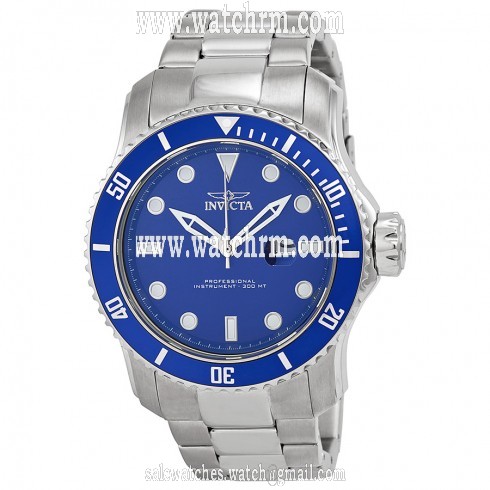Invicta Pro Diver Blue Dial Stainless Steel Men's Watch 15076