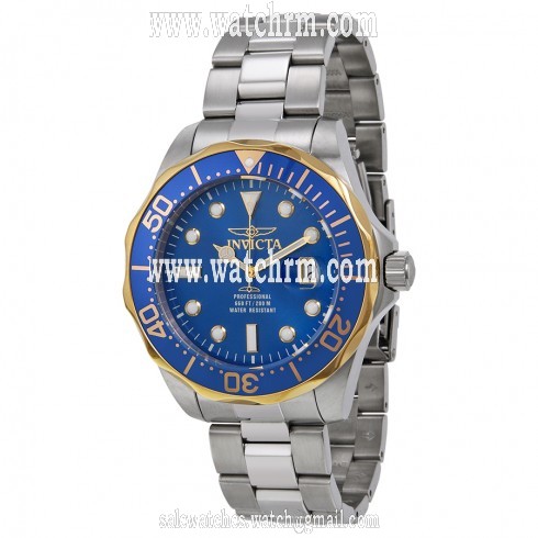 Invicta Pro Diver Blue Dial Stainless Steel Men's Watch 18732