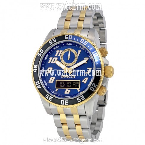 Invicta Pro Diver Blue Dial Two-tone Men's Watch 15814