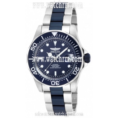 Invicta Pro Diver Automatic Blue Dial Two- tone Men's Watch 19272