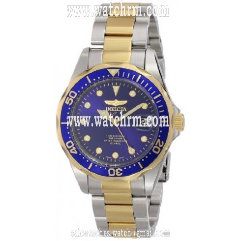 Invicta Pro Diver Blue Dial Two-tone Men's Watch 17050